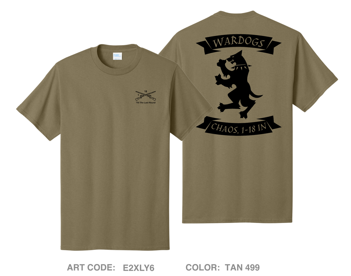 Wardogs Comfort Unisex Cotton SS Tee - E2XLY6