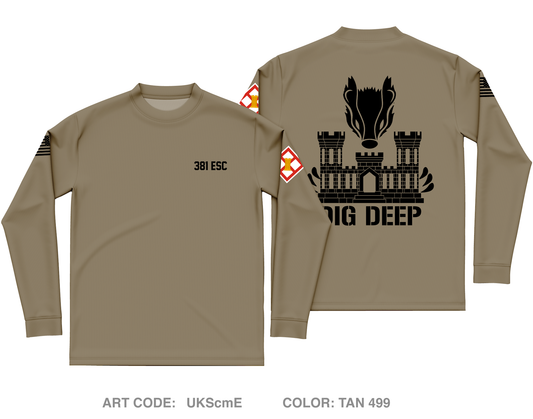 381 ESC Core Men's LS Performance Tee - UKScmE