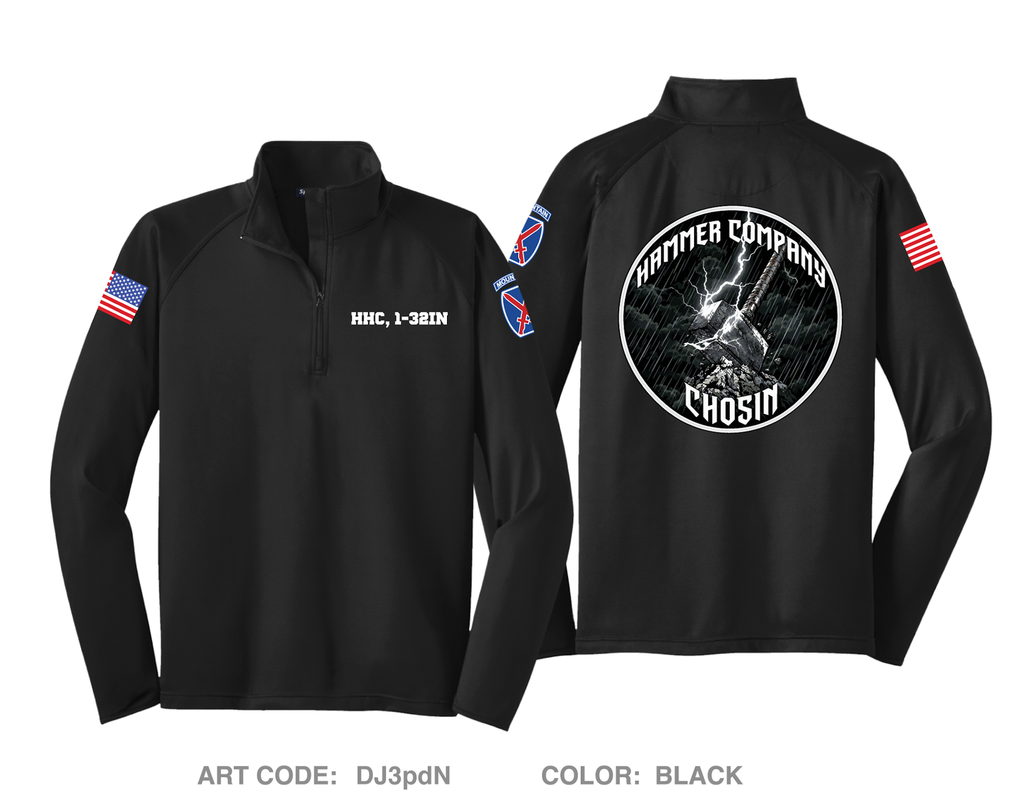 HHC, 1-32IN Hi-Tech Performance Quarter-Zip Fleece Jacket - DJ3pdN