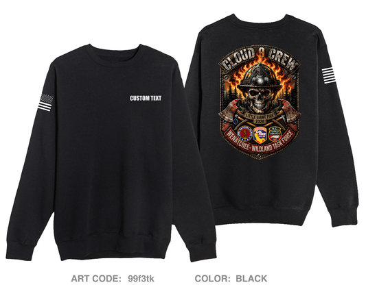 CUSTOM Cloud 9 Comfort Unisex Crewneck Sweatshirt - 99f3tk