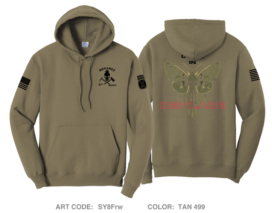10th Mountian 2-87 BN IN Comfort Unisex Hooded Sweatshirt - SY8Frw