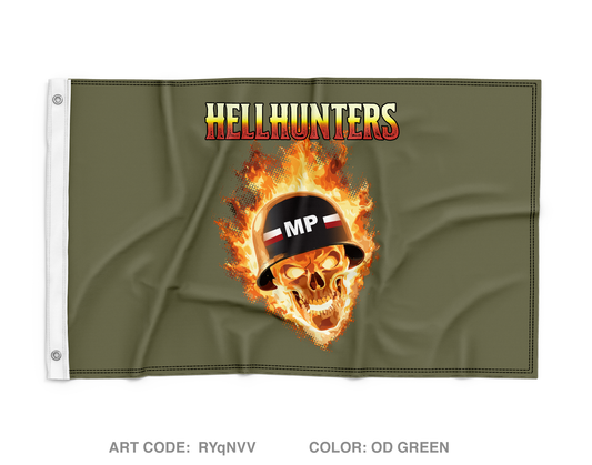 Hellhunters Wall Flag - RYqNVV