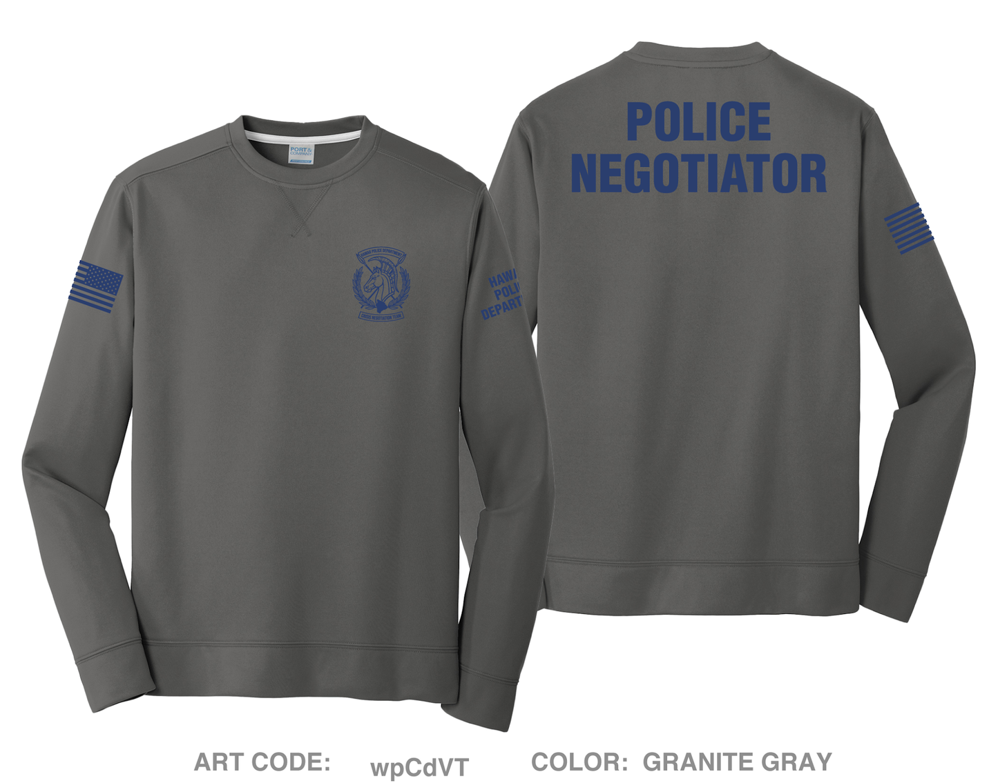 HPD CNT Hi-Tech Performance Crewneck Sweatshirt - wpCdVT