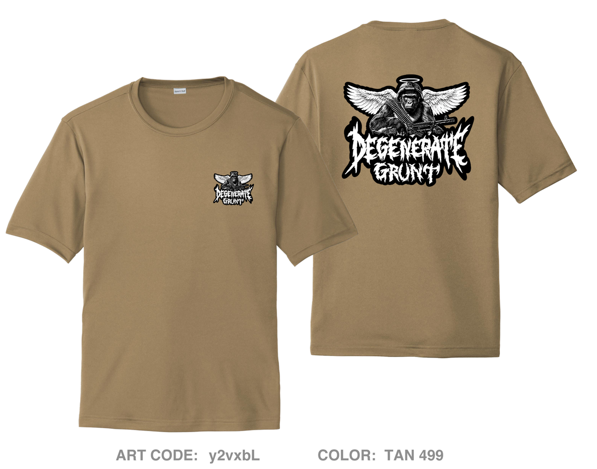 Degenerate 2-116 Hi-Tech Performance Unisex SS Tee - y2vxbL