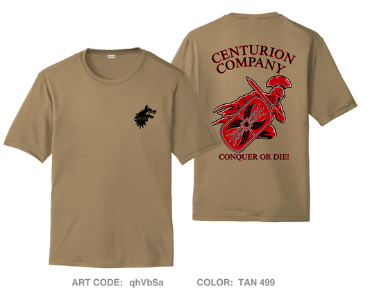 Centurion Company, 1-24 IN Hi-Tech Performance Unisex SS Tee - qhVbSa