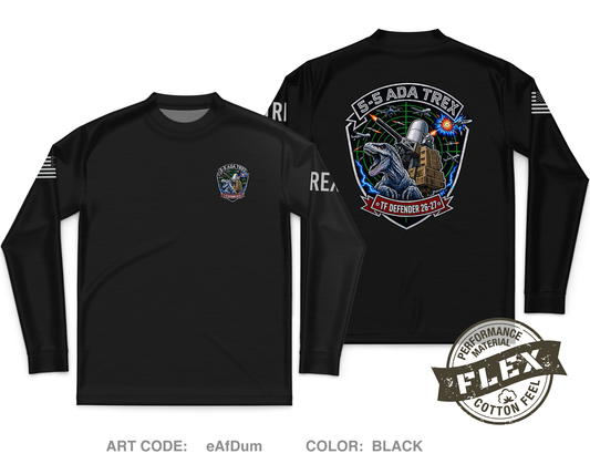 5-5 ADA BN Core Men's LS Flex Performance Tee - eAfDum