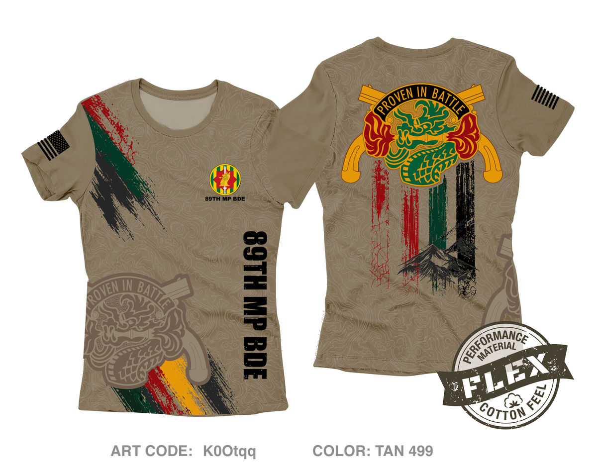 89th MP BDE Core Women's SS Flex Performance Tee - K0Otqq