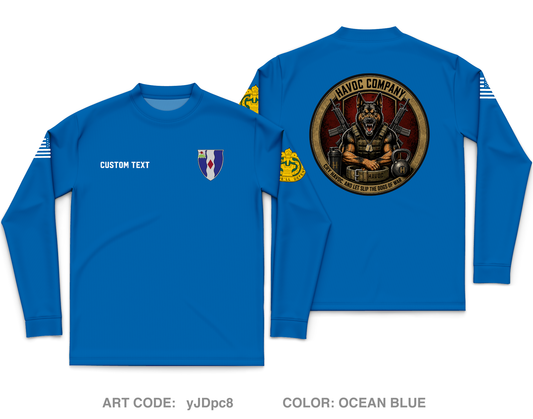 CUSTOM Hotel 1-61 Core Men's LS Performance Tee - yJDpc8