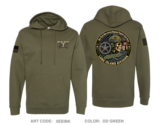 USMS NY/NJ RFTF Long Island Comfort Unisex Hooded Sweatshirt - 5EEtBK