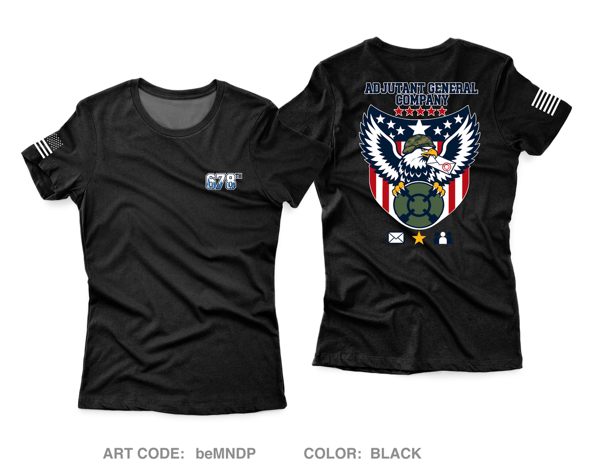 678th AG Core Women's SS Performance Tee - beMNDP