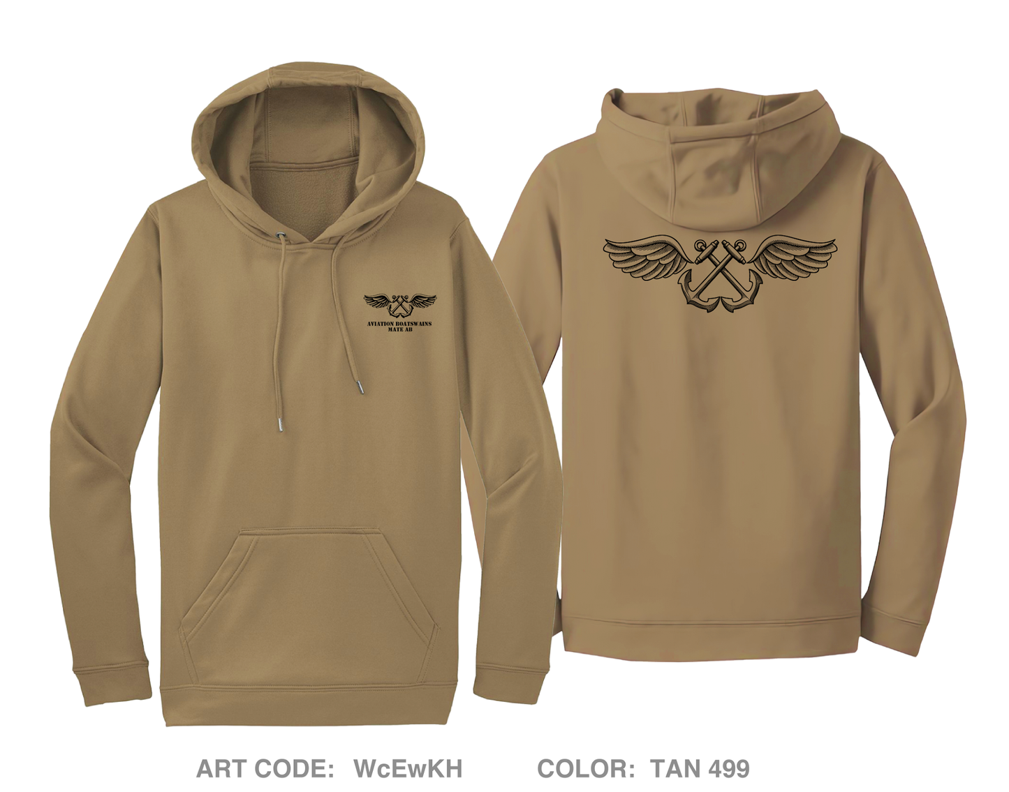 Aviation Boatswains Mate AB Hi-Tech Performance Hoodie - WcEwKH