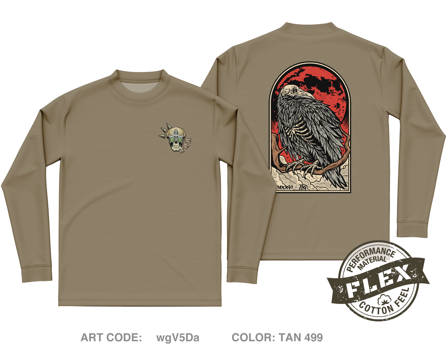 Trench line gear Core Men's LS Flex Performance Tee - wgV5Da
