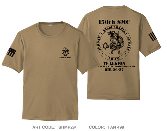 CUSTOM 150th SMC Hi-Tech Performance Unisex SS Tee - SHMP2w