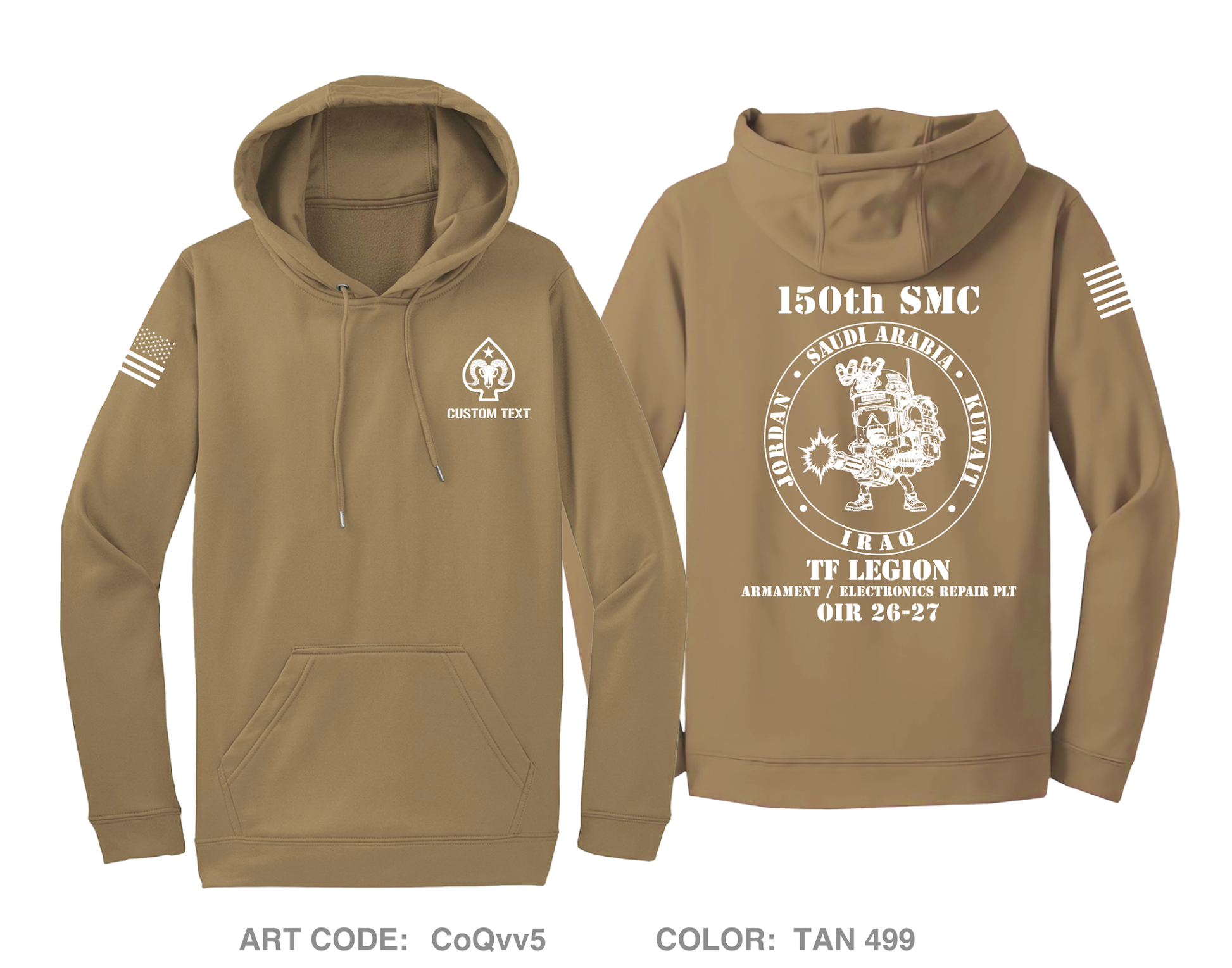 CUSTOM 150th SMC Hi-Tech Performance Hoodie - CoQvv5