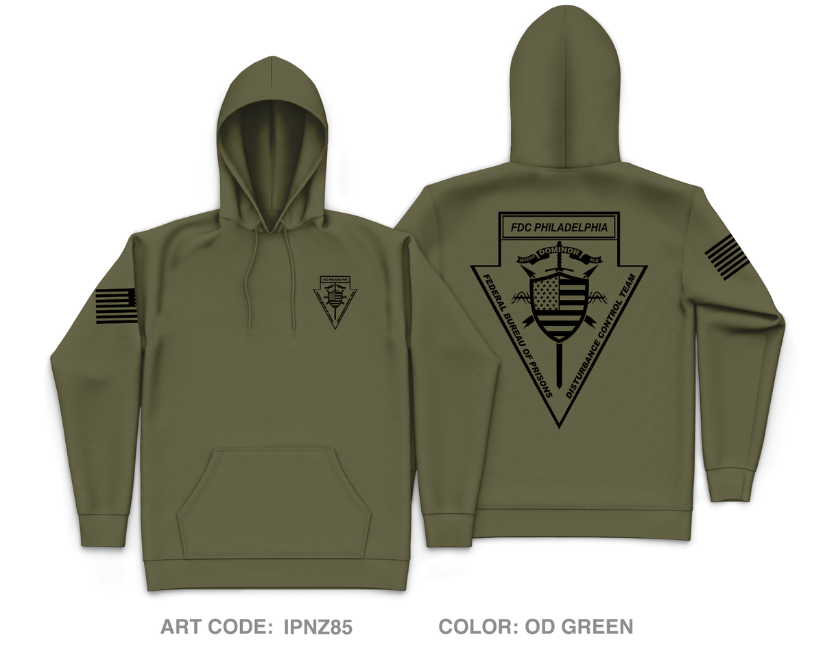 FDC Philadelphia DCT Core Men's Hooded Performance Sweatshirt - IPNZ85
