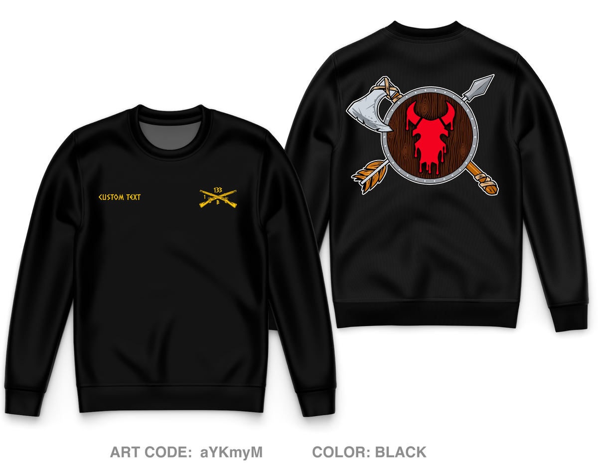 CUSTOM CO B 1-133 IN Core Men's Crewneck Performance Sweatshirt - aYKmyM