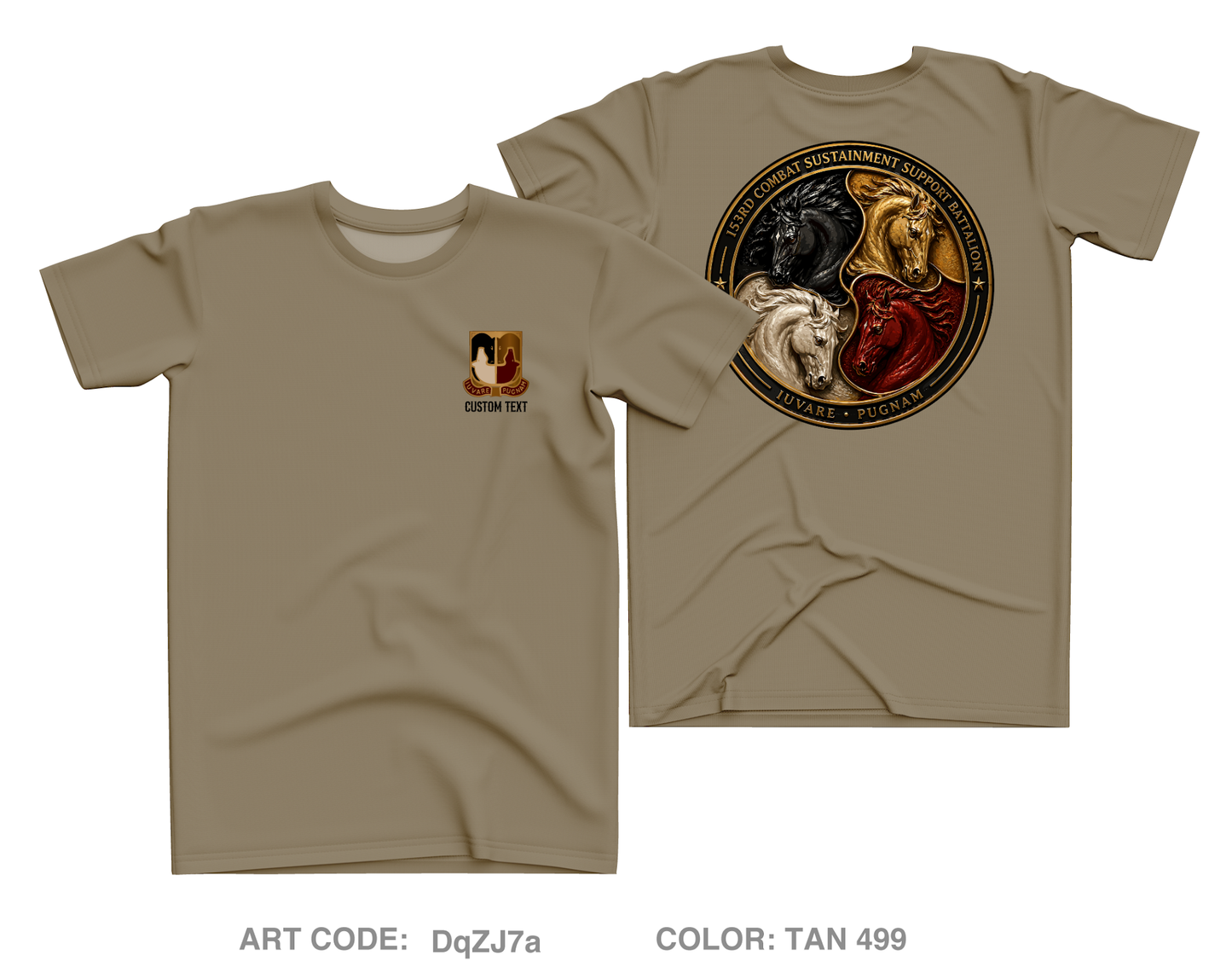 CUSTOM 153rd CSSB Core Men's SS Performance Tee - DqZJ7a