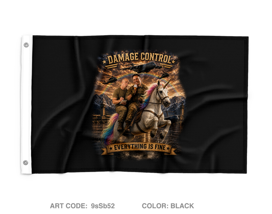 Damage Control Venezuela Wall Flag - 9sSb52