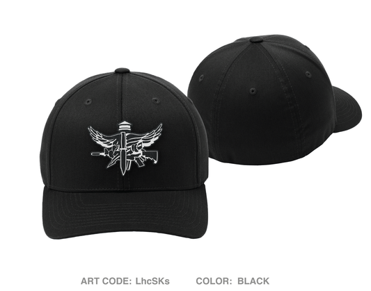 WA Department of Corrections AHCC SERT Embroidered Flexfit Cap - LhcSKs