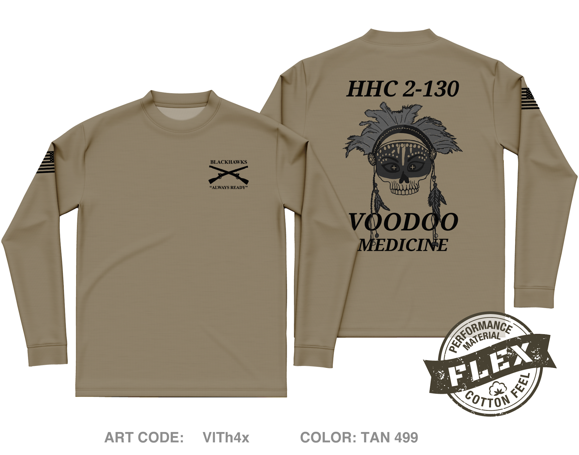 Medics Core Men's LS Flex Performance Tee - VlTh4x