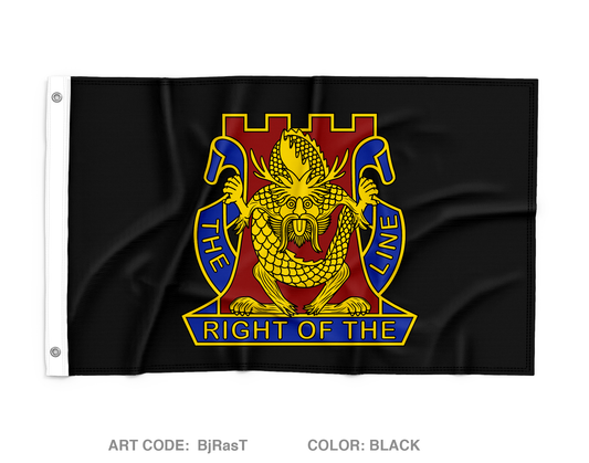 2nd Battalion 14th Infantry Regiment Wall Flag - BjRasT