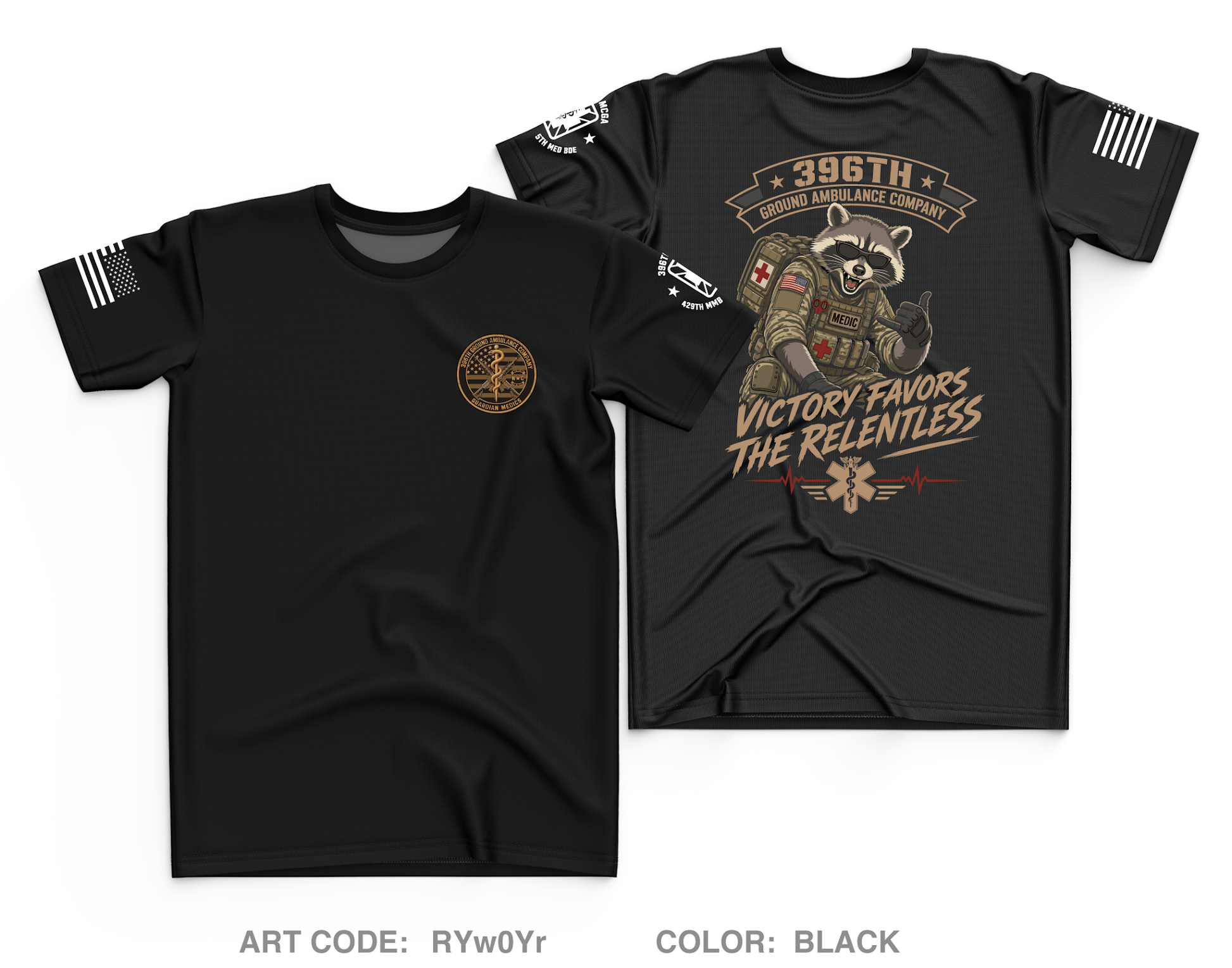 396th MCGA Core Men's SS Performance Tee - RYw0Yr