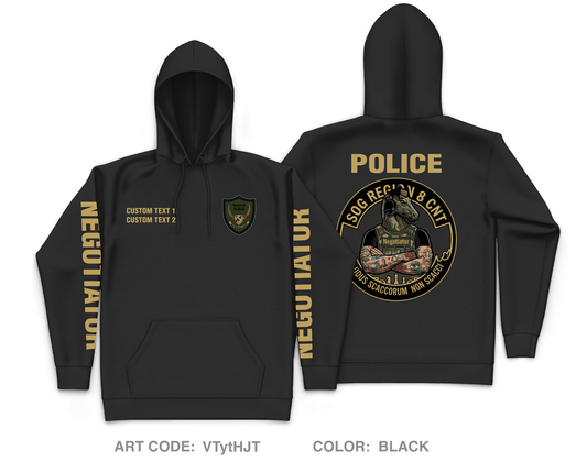 CUSTOM Region 8 HNT Core Men's Hooded Performance Sweatshirt - VTytHJT