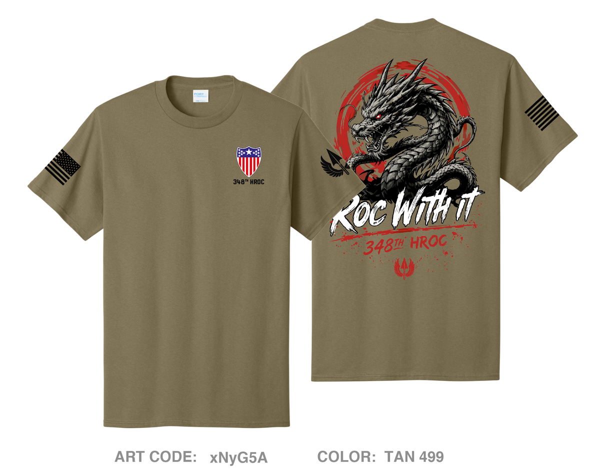 348TH HROC Comfort Unisex Cotton SS Tee - xNyG5A