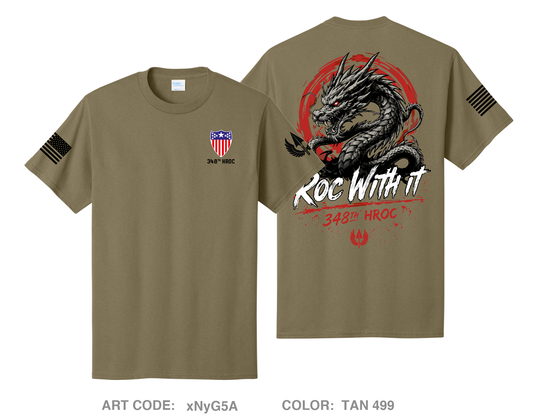 348TH HROC Comfort Unisex Cotton SS Tee - xNyG5A