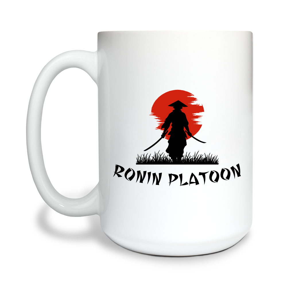 Ronin Platoon 15 oz White Ceramic Mug - sZAs9n