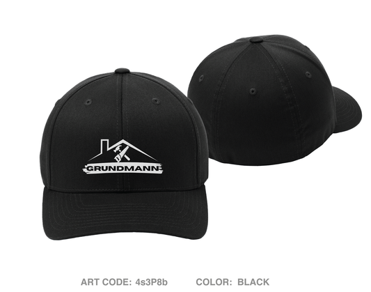 Grundmann Builders Embroidered Flexfit Cap - 4s3P8b