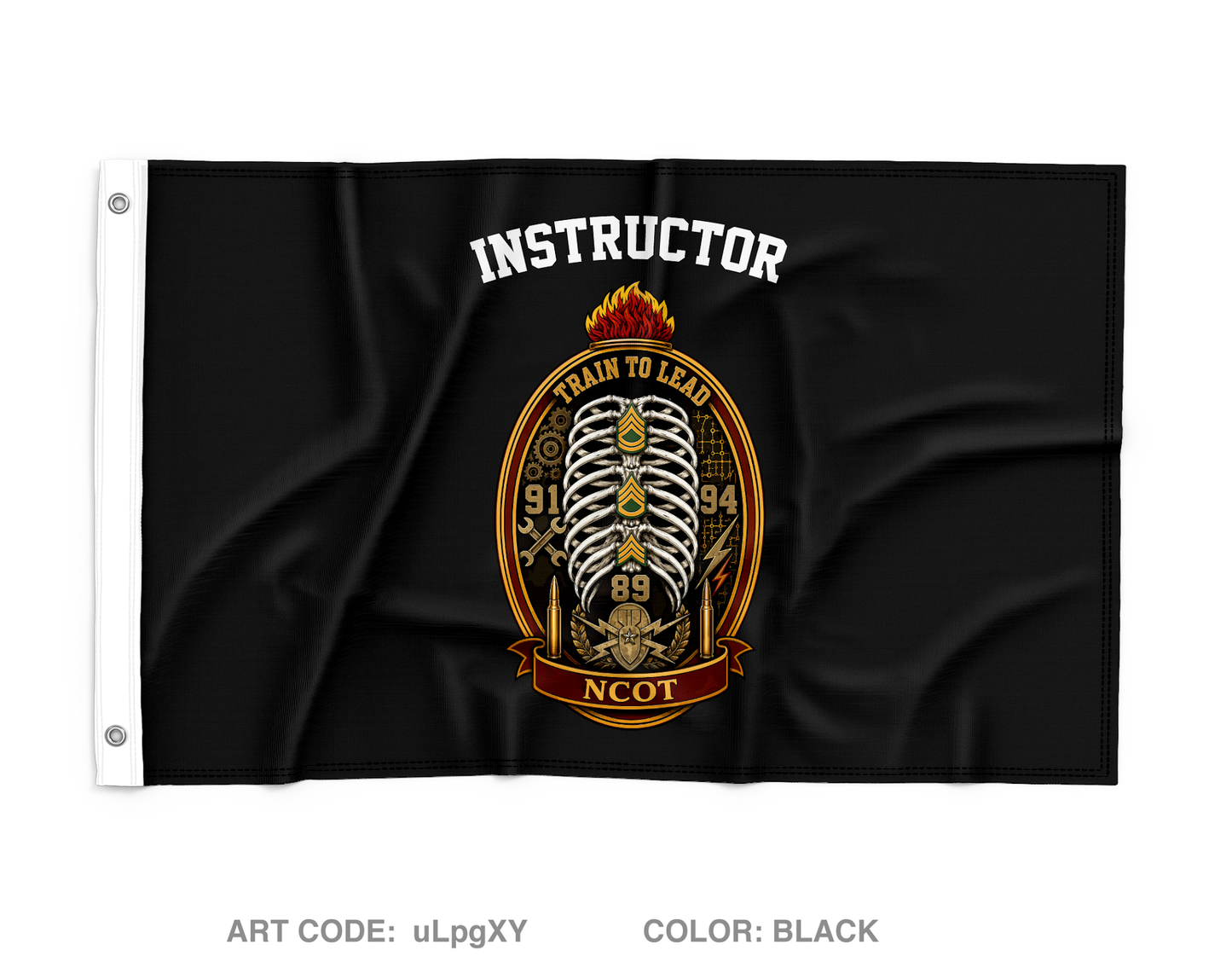 16th Ord Bn, NCOT Wall Flag - uLpgXY