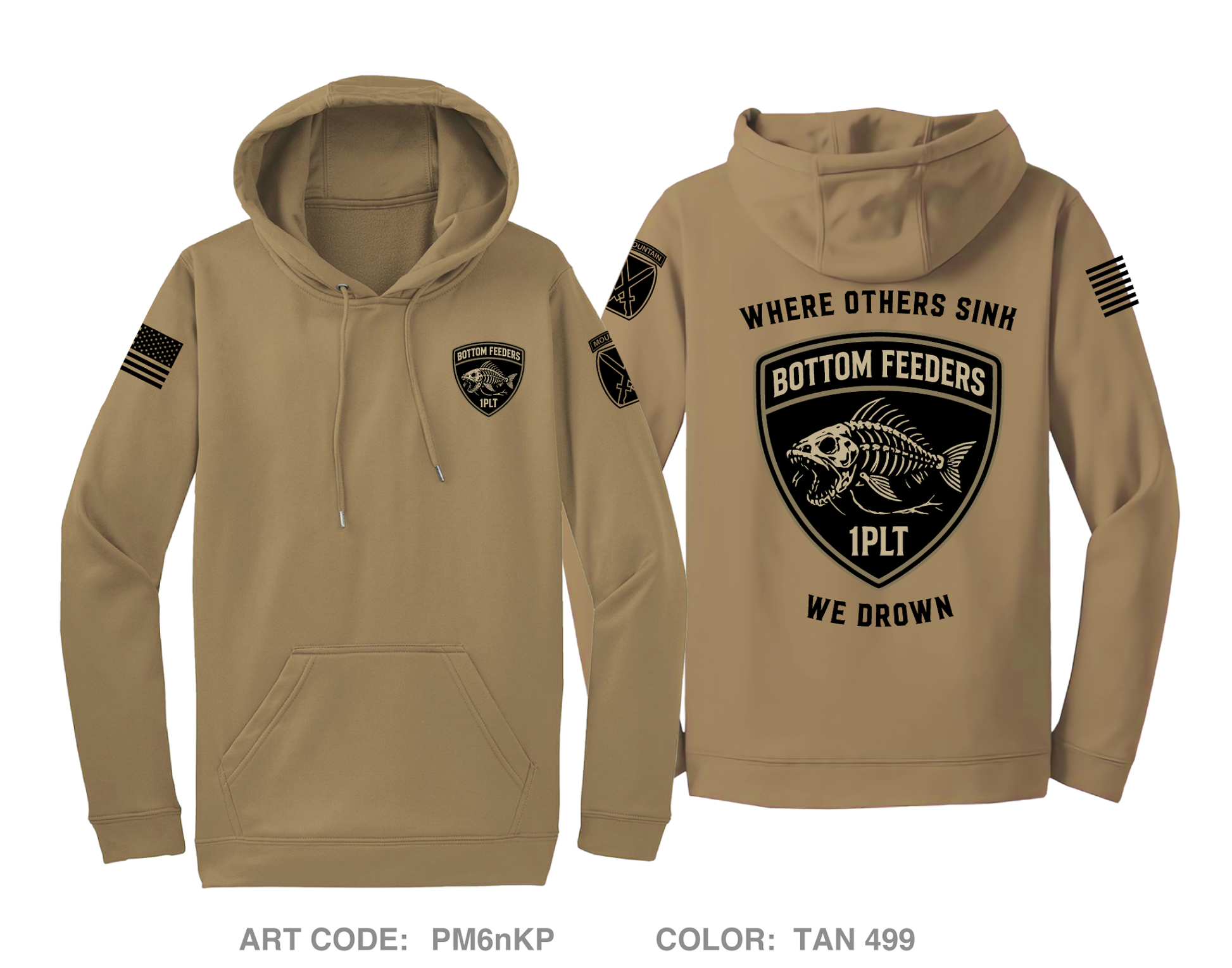 1PLT C Co 2-87 IN BN Hi-Tech Performance Hoodie - PM6nKP