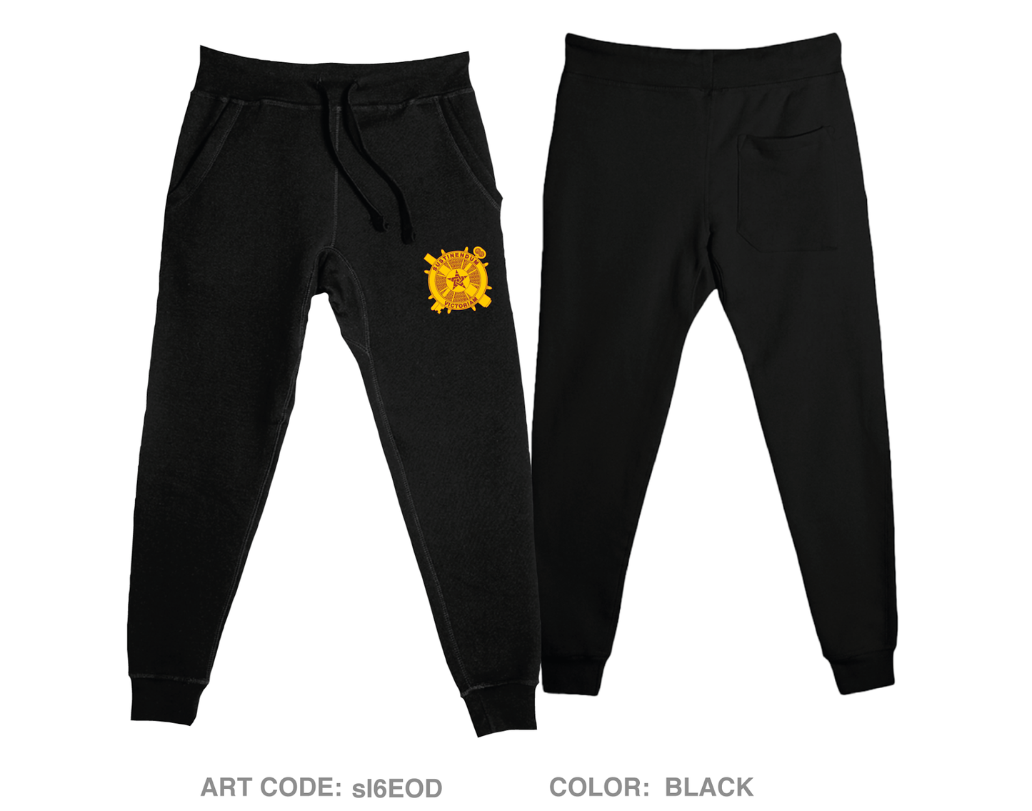 26-13B Black Mambas Fundraising Collection Comfort Unisex Joggers - sI6EOD