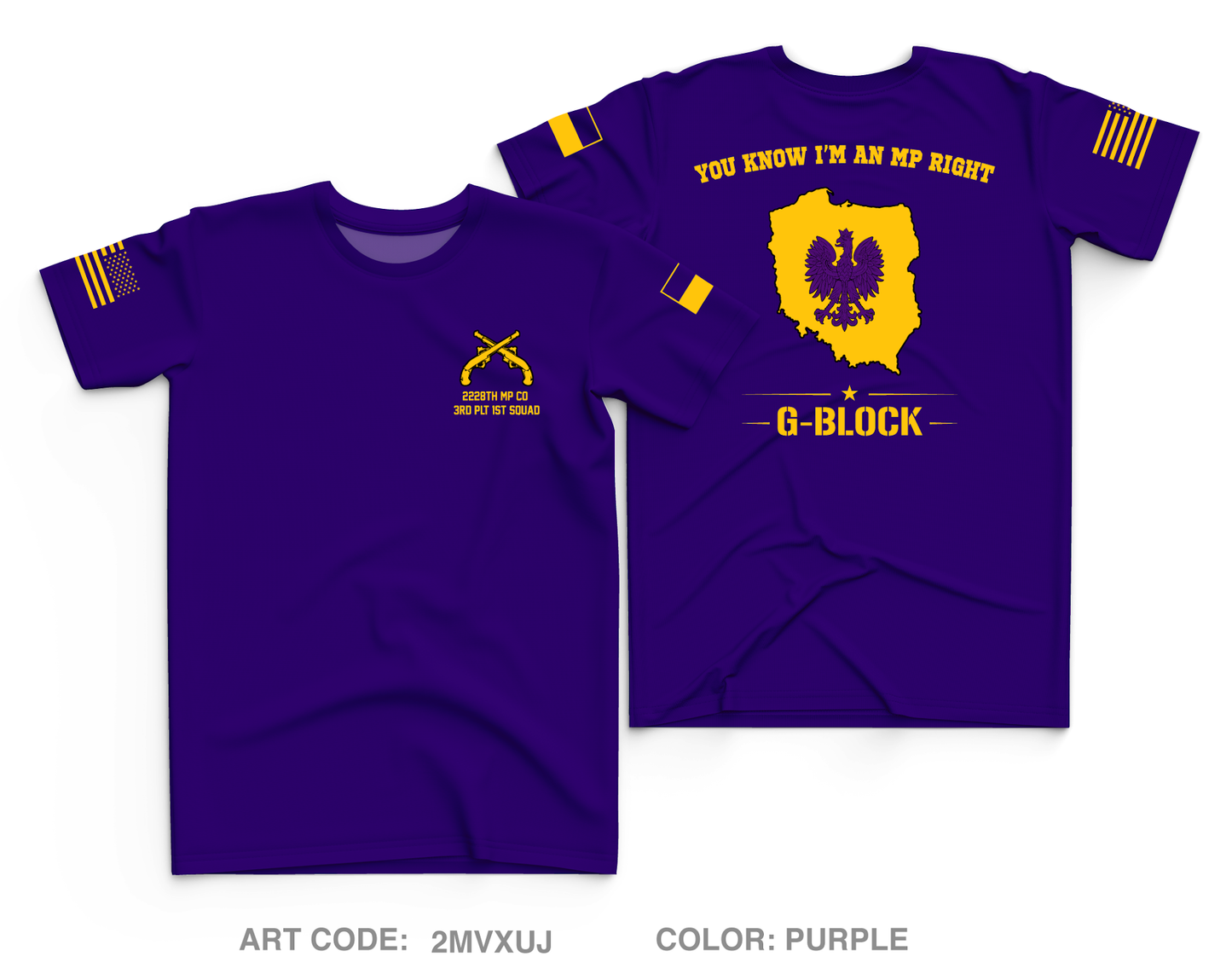 Glebokie Squad Core Men's SS Performance Tee - 2MVXUJ