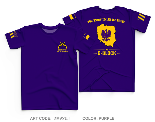 Glebokie Squad Core Men's SS Performance Tee - 2MVXUJ