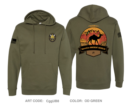 CSOJTF-C Comfort Unisex Hooded Sweatshirt - CggUB8