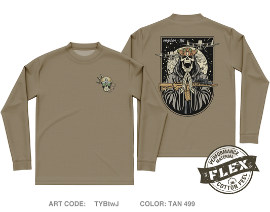 Trench line gear Core Men's LS Flex Performance Tee - TYBtwJ
