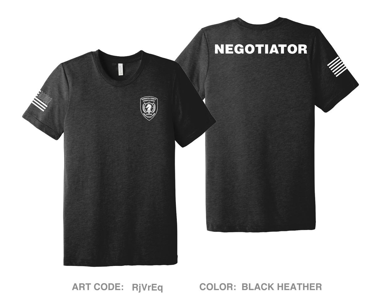 Sarasota County Hostage Negotiations Team Comfort Unisex Triblend SS Tee - RjVrEq