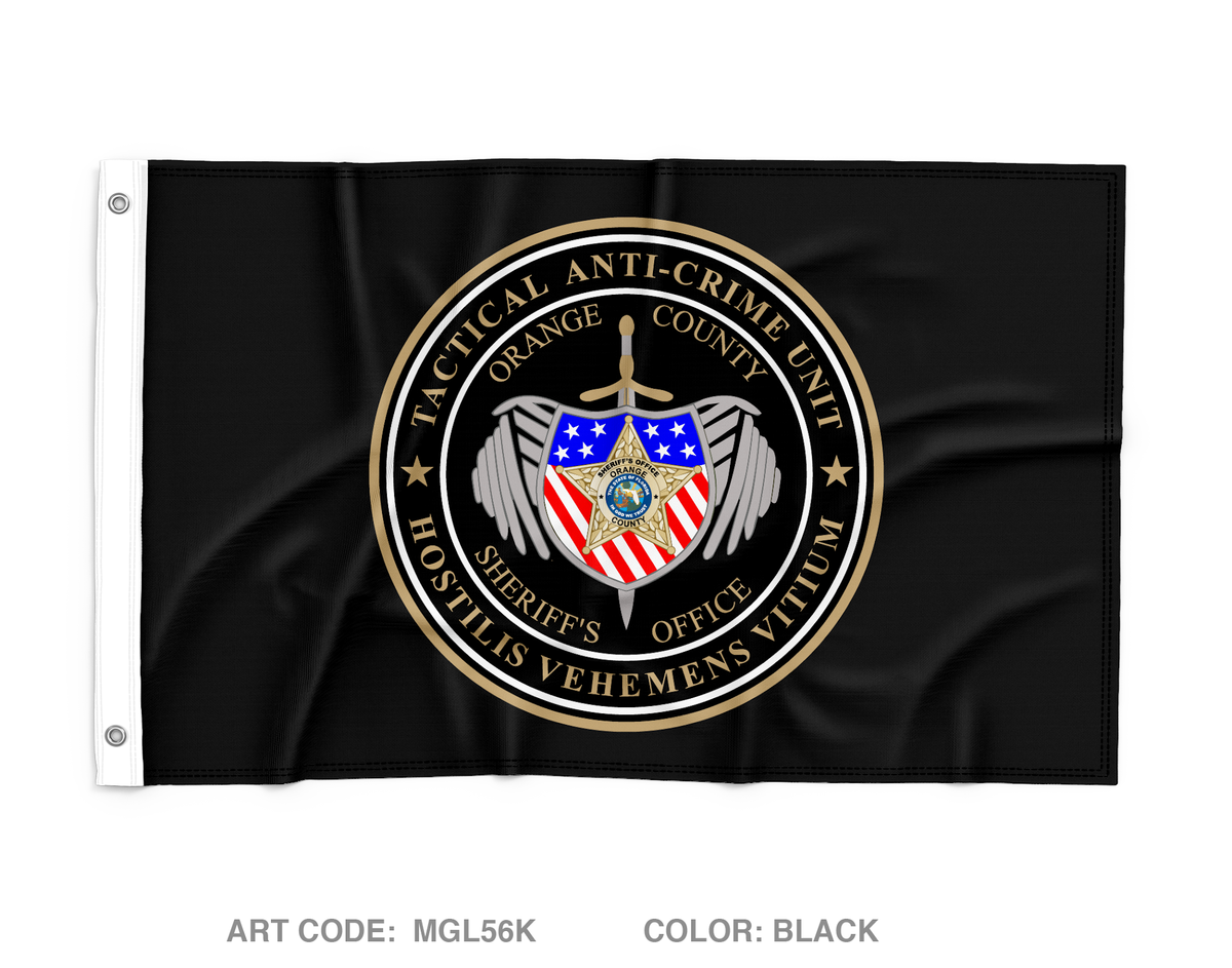 OCSO TAC Wall Flag - MGL56K