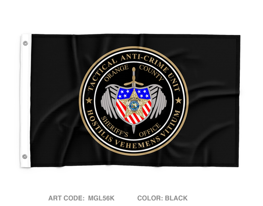 OCSO TAC Wall Flag - MGL56K