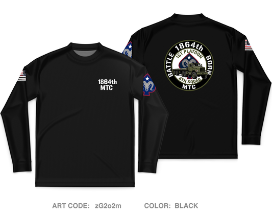 1864th mtc Fundraising Collection Core Men's LS Performance Tee - zG2o2m
