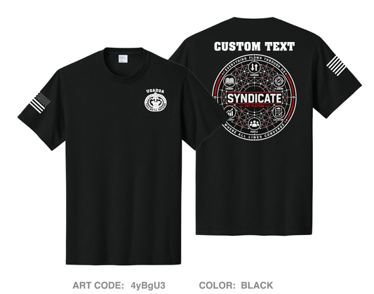 CUSTOM Syndicate Comfort Unisex Cotton SS Tee - 4yBgU3