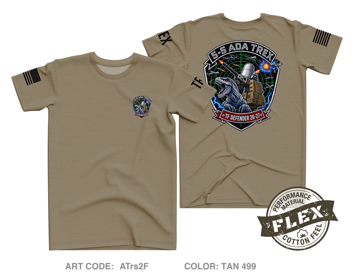5-5 ADA BN Core Men's SS Flex Performance Tee - ATrs2F