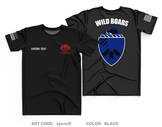 CUSTOM Druid HQ Core Men's SS Performance Tee - kpcncR