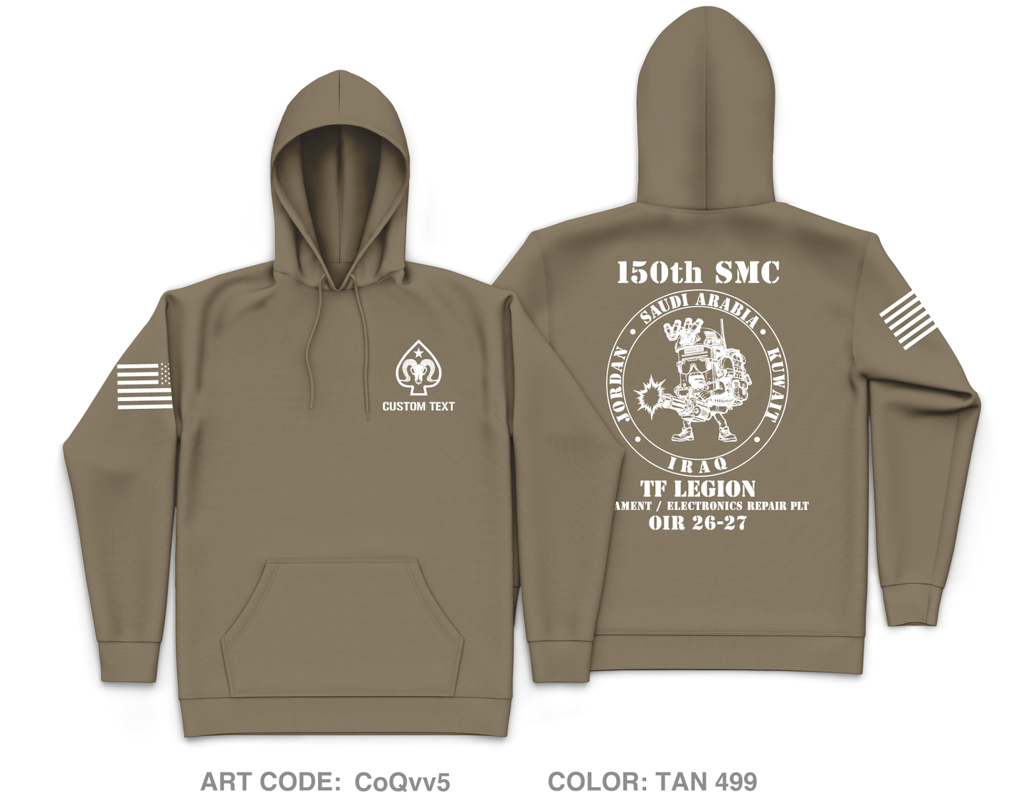 CUSTOM 150th SMC Core Men's Hooded Performance Sweatshirt - CoQvv5