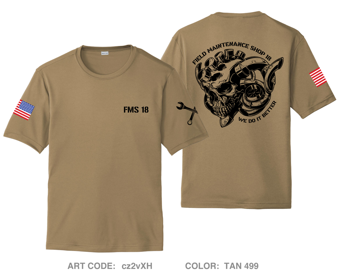 FMS 18 Hi-Tech Performance Unisex SS Tee - cz2vXH
