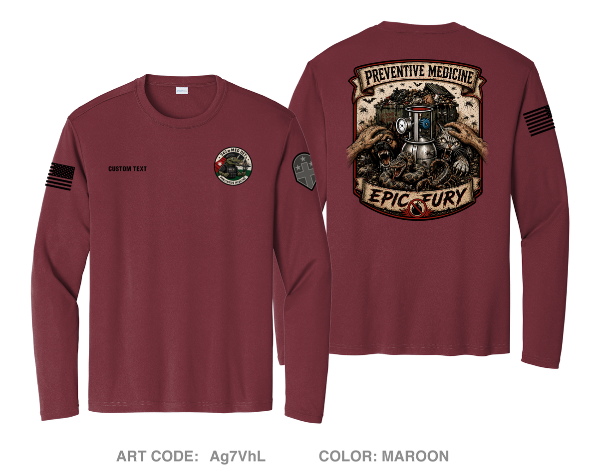 CUSTOM 342nd Medical Detachment (PM) Hi-Tech Performance Unisex SS Tee - Ag7VhL