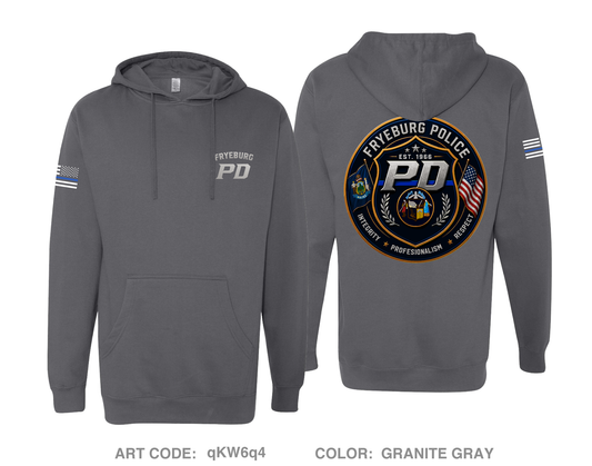 Fryeburg Police Department Comfort Unisex Hooded Sweatshirt - qKW6q4