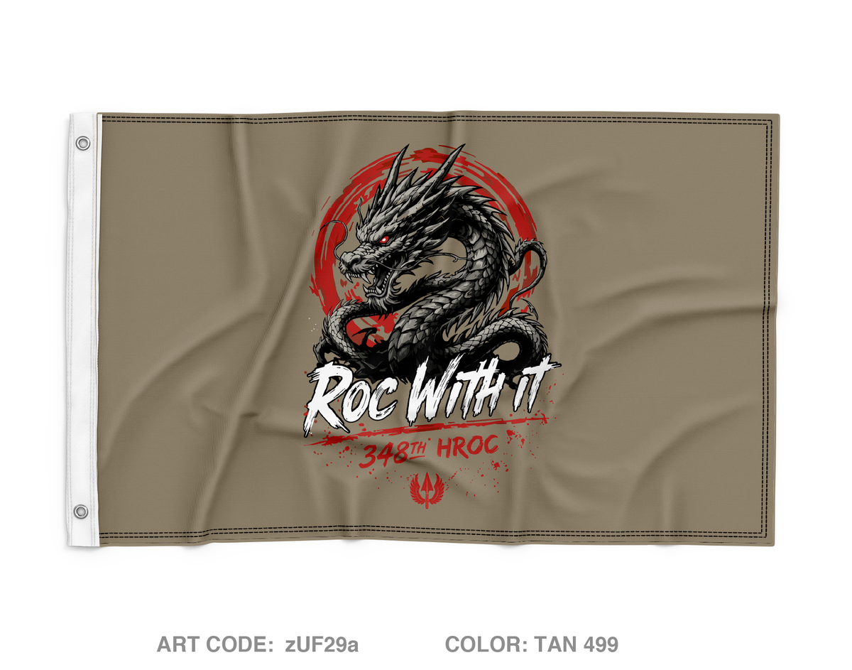 348TH HROC Wall Flag - zUF29a